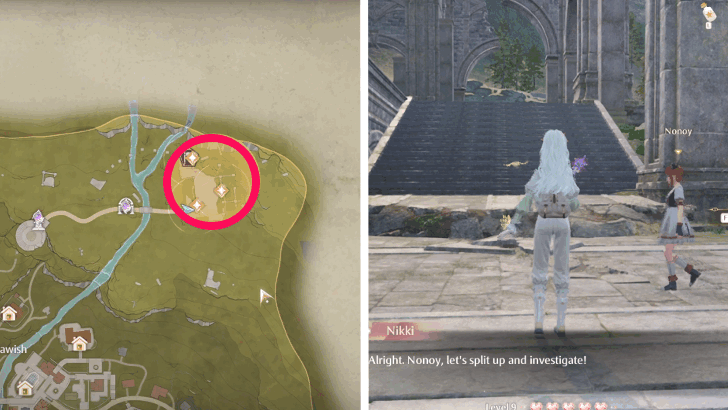 Go to the Eastern Ruins with Nonoy