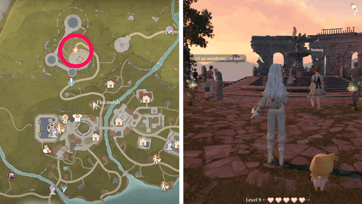 Infinity Nikki Wish Gathering Quest Location