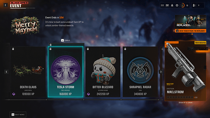 Participate in Merry Mayhem Event