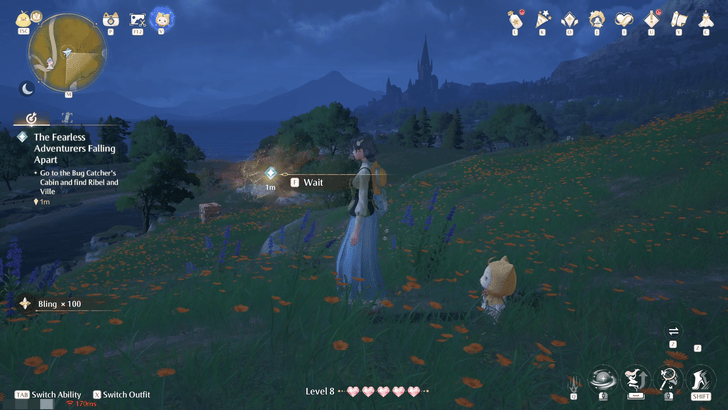 Infinity Nikki Wait For Daytime to Come