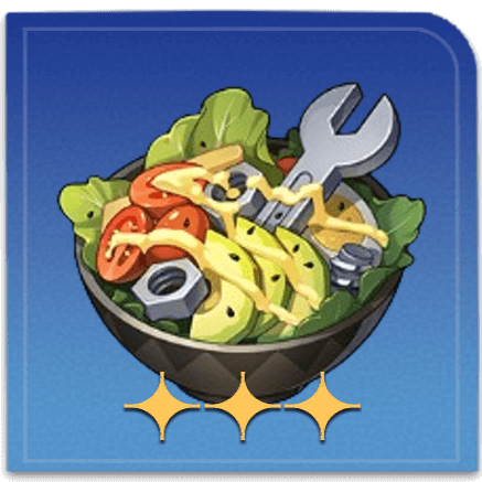 Wrench Drenched Salad Item