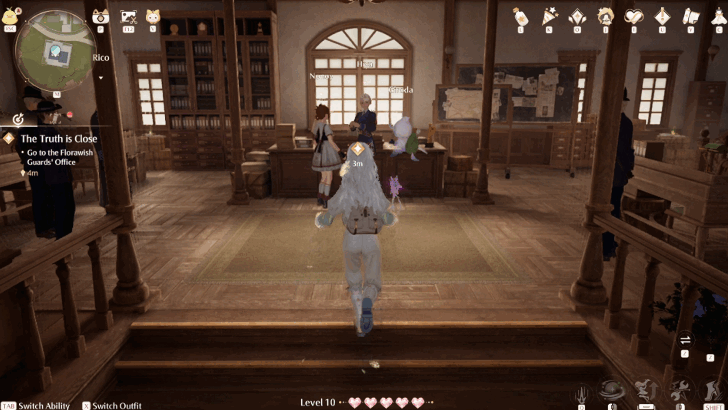 Go to the Florawish Guards