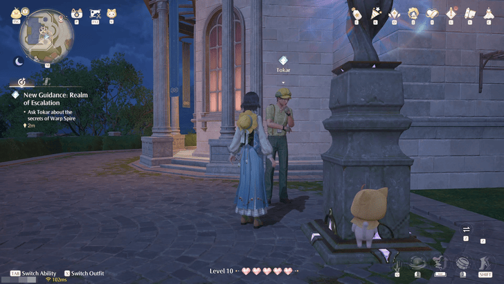 Infinity Nikki Ask Tokar About the Secrets of Warp Spire