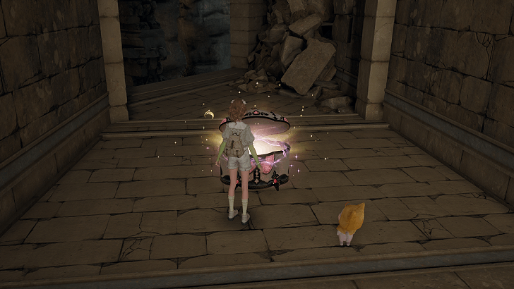 Nikki and Momo Opening a Chest