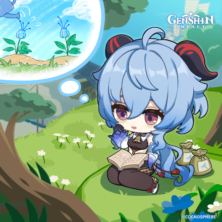Genshin Impact - Ganyu Birthday Art 2024