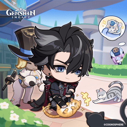 Genshin Impact - Wriothesley Birthday Art 2024