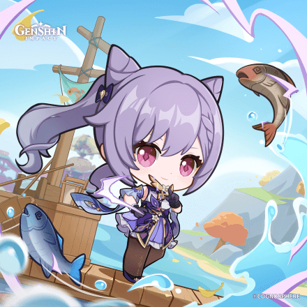 Genshin Impact - Keqing Birthday Art 2024