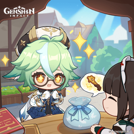 Genshin Impact - Sucrose Birthday Art 2024