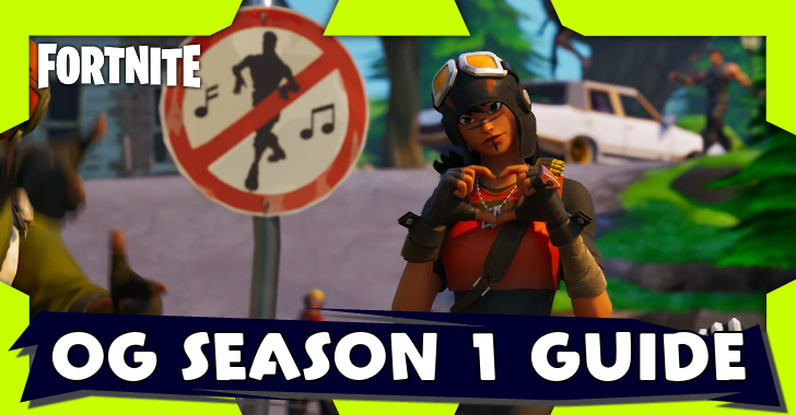 Fortnite - OG Chapter 1 Season 1 Guide and All Content
