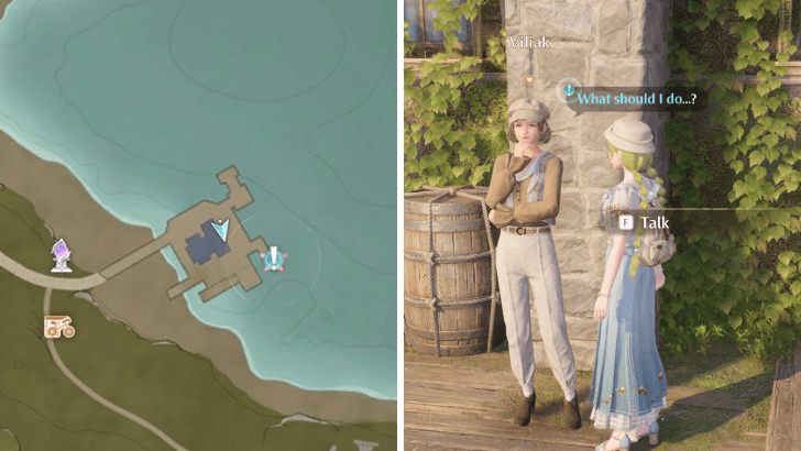 Infinity Nikki Forced Perspective: Catching a Big Fish Quest Location