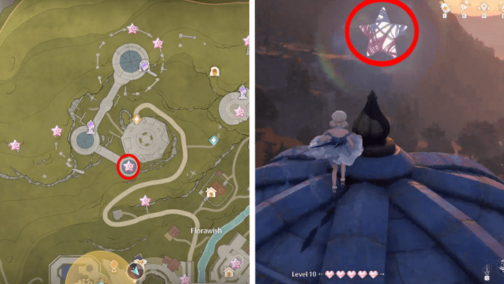 Whimstar Over Florawish Location