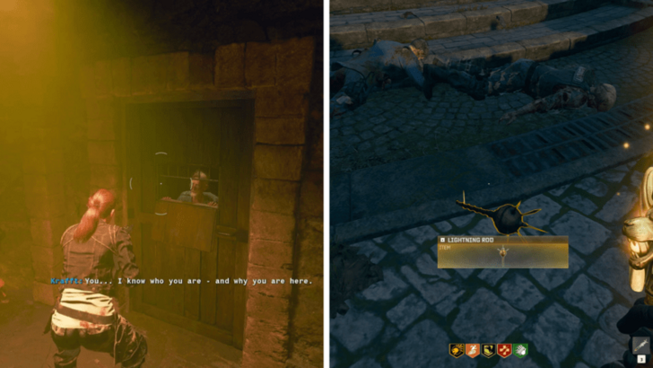 Talking to Krafft and Getting Lightning Rod