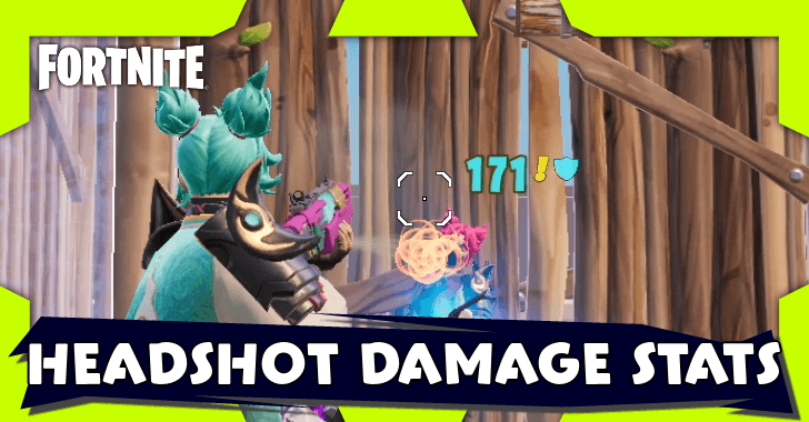 Fortnite - Headshot Damage Stats in Chapter 6