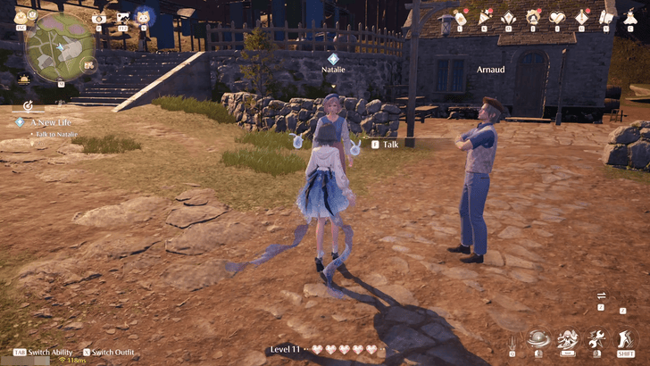 Infinity Nikki Talk to Natalie