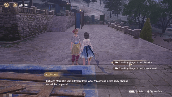 Infinity Nikki Ask Margot if She is Beatrice