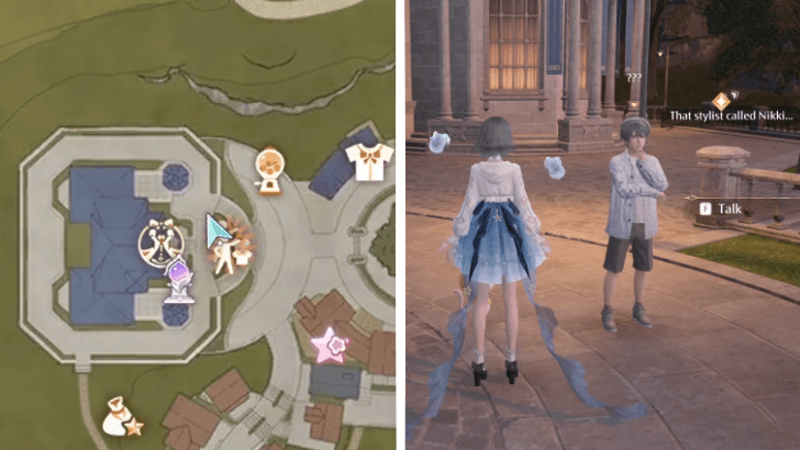 Infinity Nikki Showdown at Dusk Quest Location