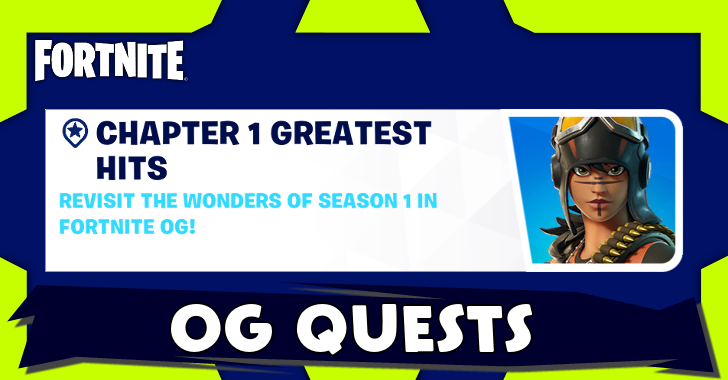 Fortnite - List of All Fortnite OG Quests