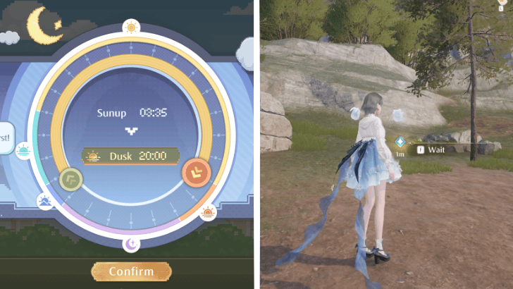 Infinity Nikki Go to the Ruins at Dusk