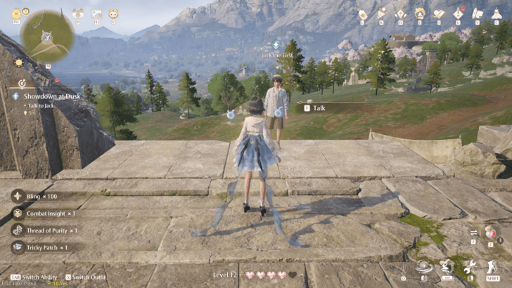 Infinity Nikki Talk to Jack