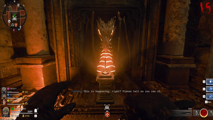 Place Dragon Sword on Pedestal