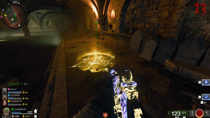 Undercroft Yellow Circle