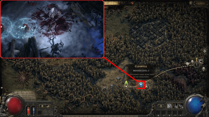 Path of Exile 2 - Beira Map Location