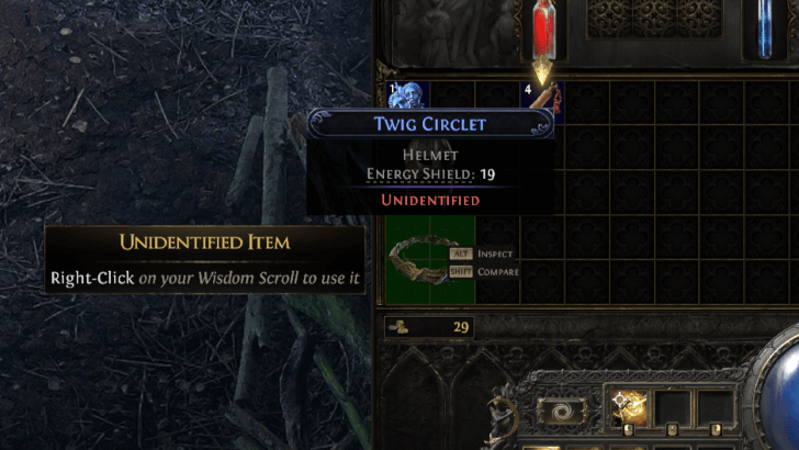 POE 2 - Hover over an item
