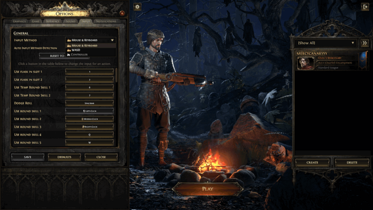 Path of Exile 2 (PoE 2) Change Input Method