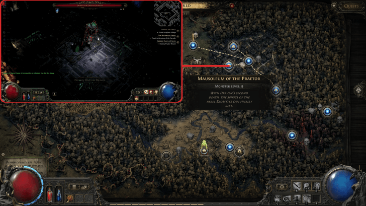 Path of Exile 2 - Draven, the Eternal Praetor Map Location