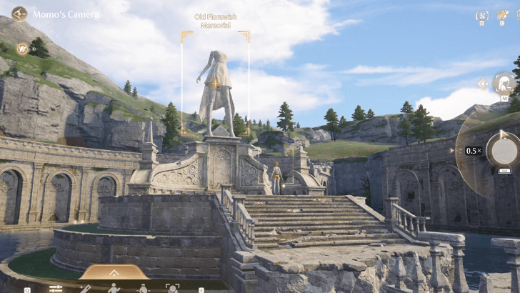 Old Florawish Memorial Photo Angle