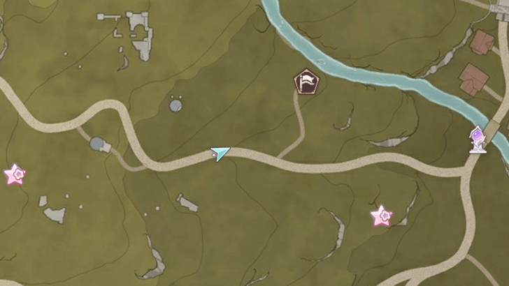 Memorial Mountains Log Bridge Map Location