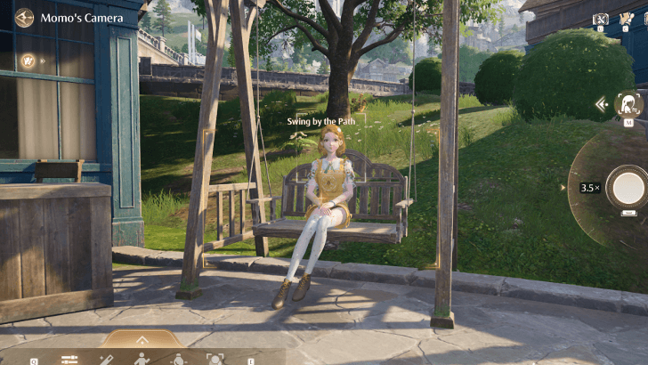 Swing by the Path Photo Angle