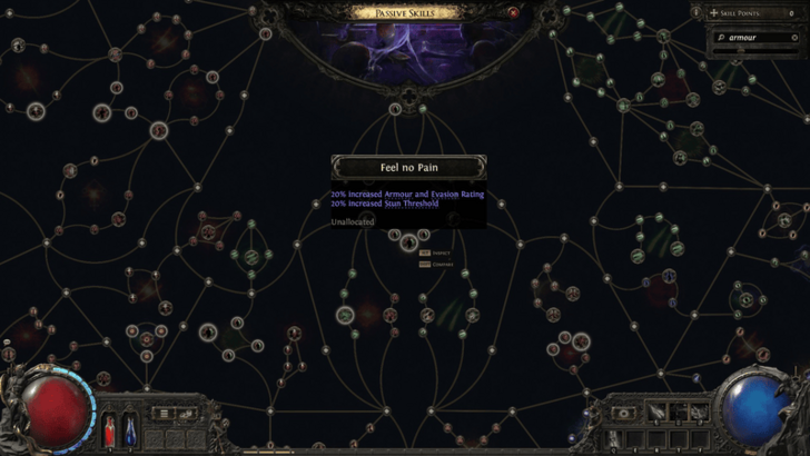 Path of Exile - Defense Passives