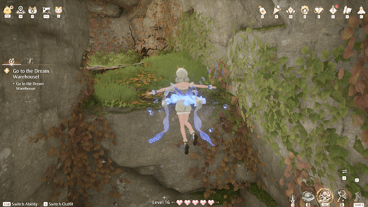 Float to Reach the Ledge