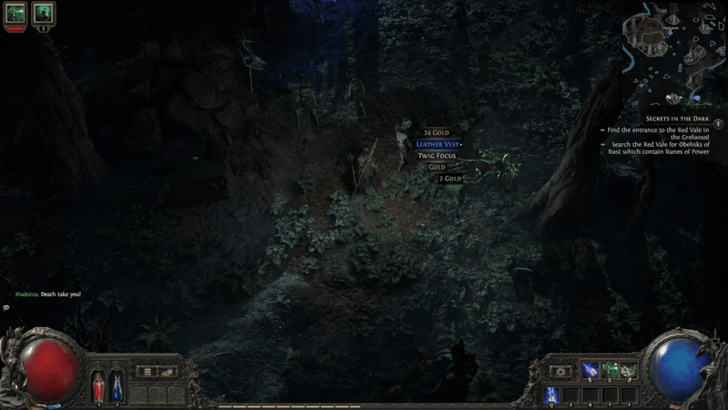 Path of Exile 2 - Show Items on the Ground