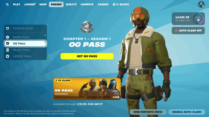 How to Get OG Pass