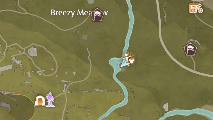 Shimmer Pond Map Location