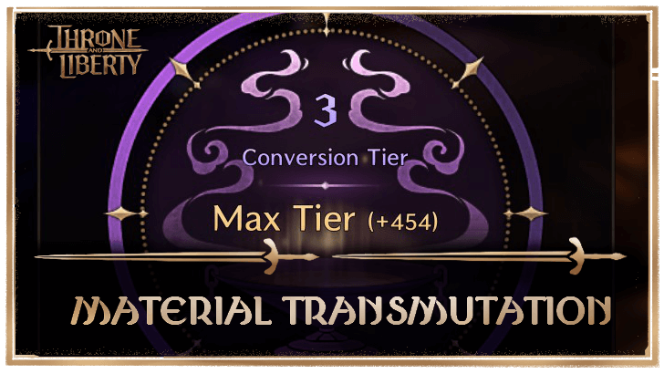 Throne and Liberty Material Transmutation