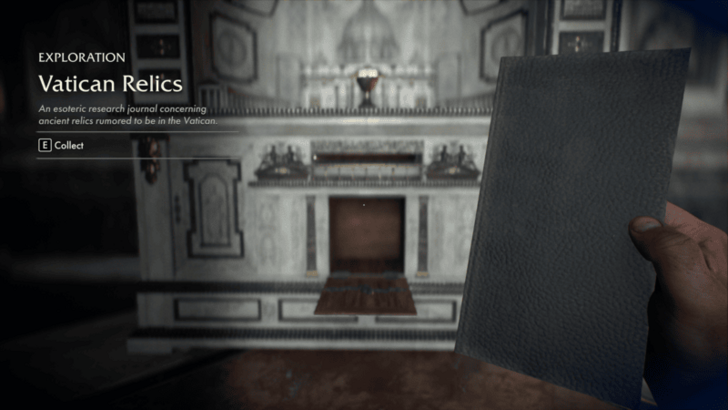 House of God Mystery Reward - Vatican Relics