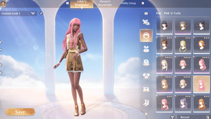 Kindled Inspiration - Transformation - Wear the Pink n Curly Hair