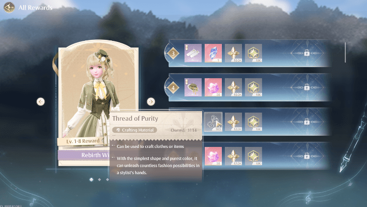 Kilo the Cadenceborn Rewards