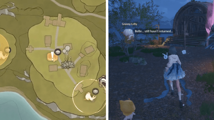 Infinity Nikki Left for Home, Right for Wishes Quest Location