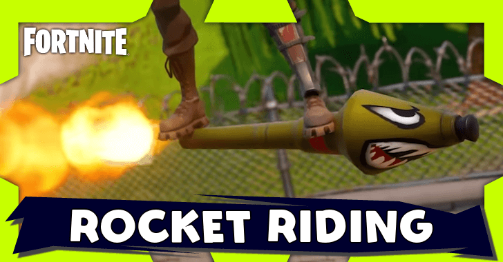 Fortnite - How to Ride Rockets
