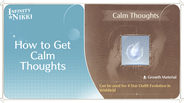 Infinity Nikki - Calm Thoughts