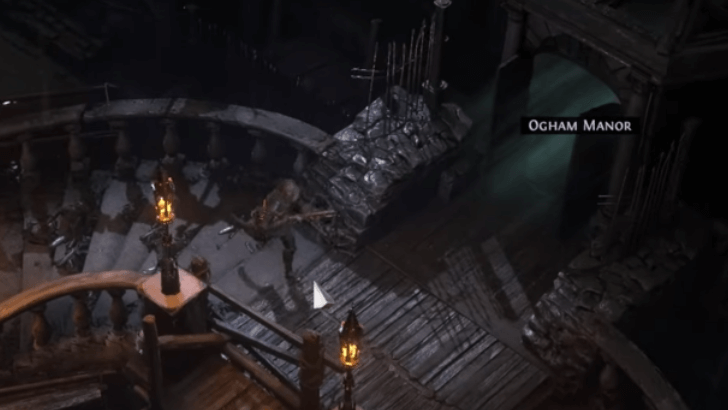 Ogham Manor Entrance