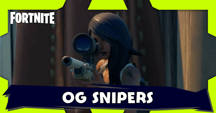 Fortnite - List of All Fortnite OG Snipers