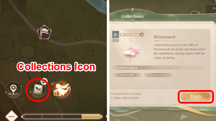 Infinity Nikki Collect Wisteriasols