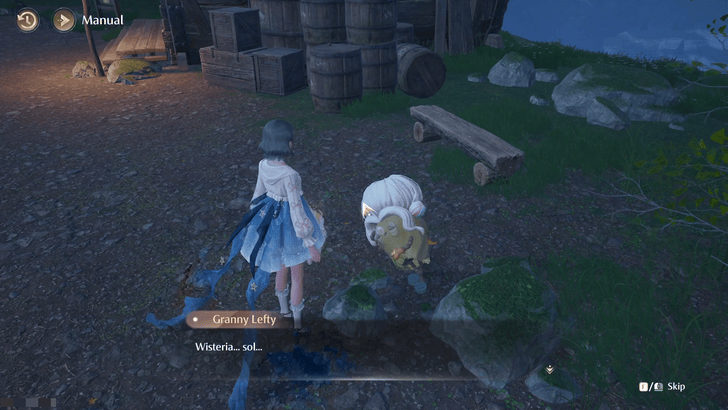 Infinity Nikki Talk to Granny Lefty