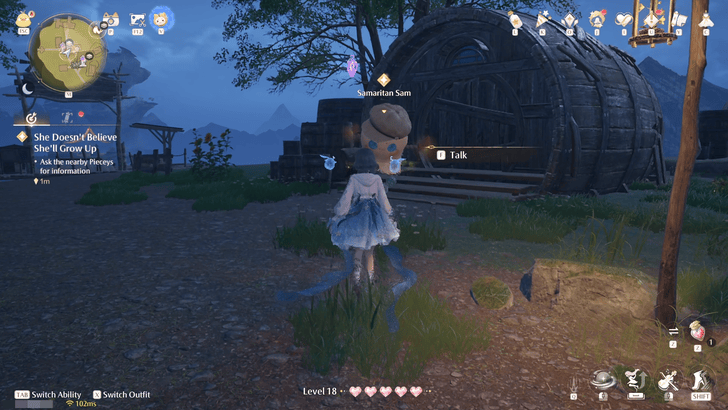 Infinity Nikki Ask the Nearby Pieceys for Information