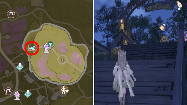 Infinity Nikki For Flamecrest Festival Quest Location